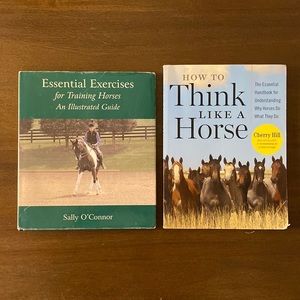 Essential Exercises for Training Horses & How to Think Like a Horse Book Bundle